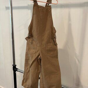 Like New Zara size 6 Canvas Overalls